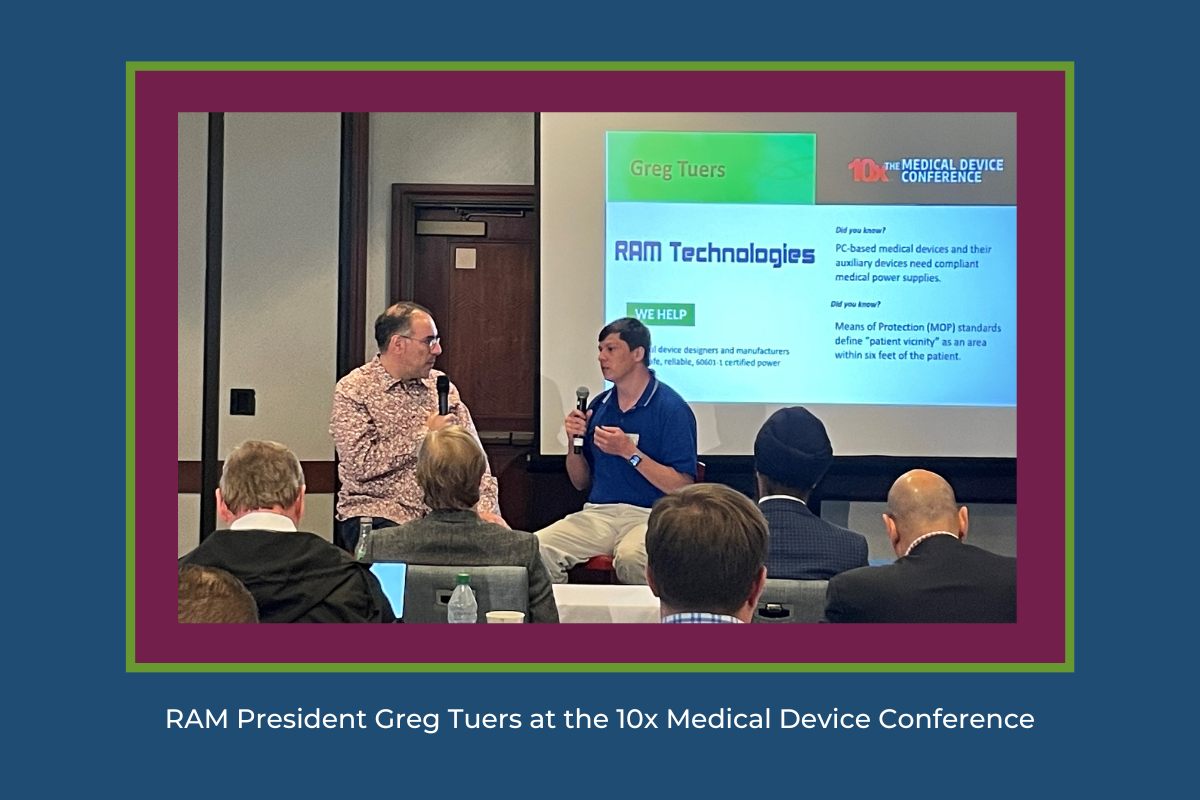 Greg Tuers interview at the 2022 10x Medical Device Conference