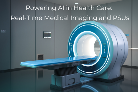 Powering AI in Health Care: Real-Time Medical Imaging and PSUs - Image of an MRI machine